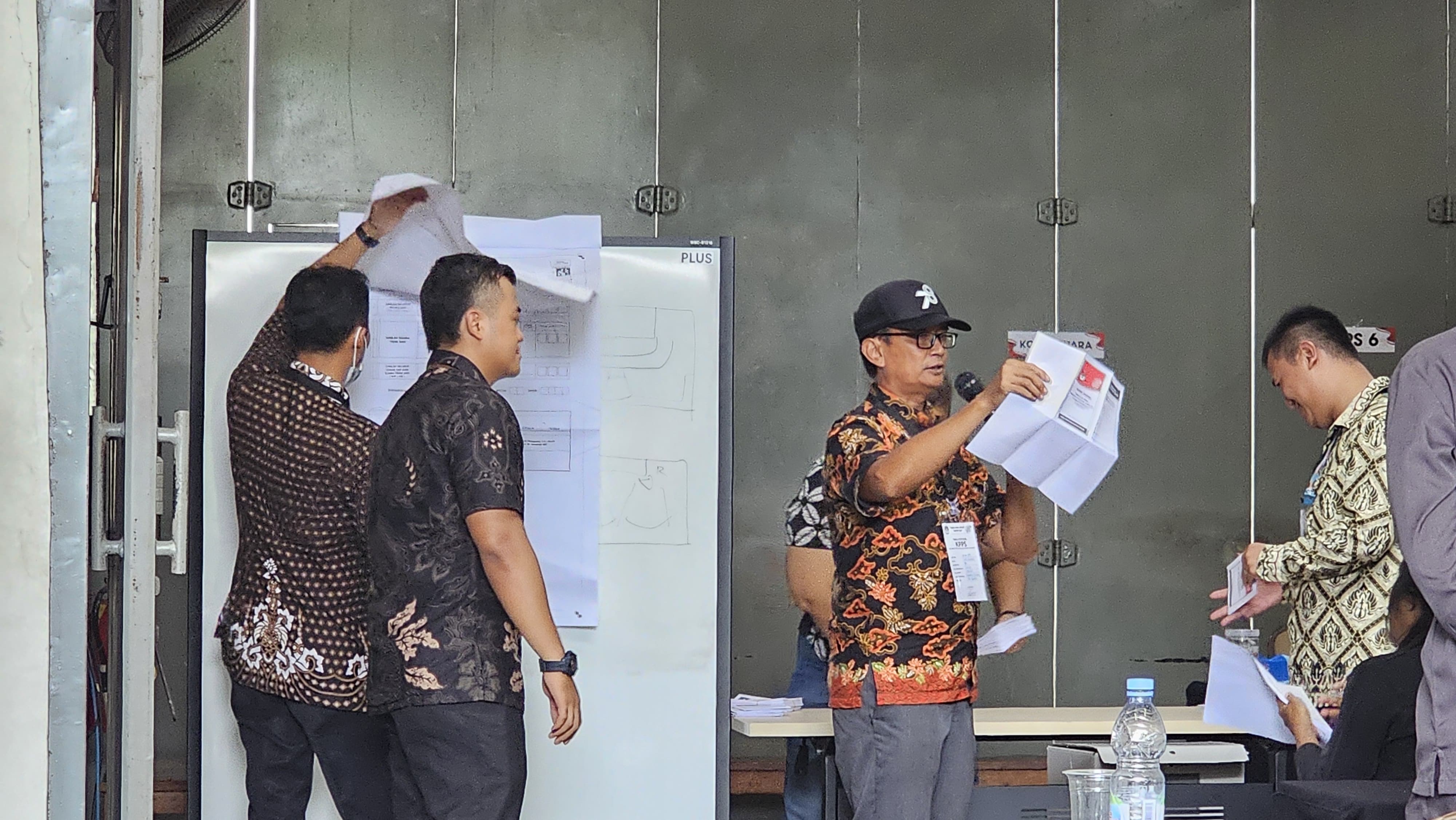 Prabowo Gibran Unggul Di TPS Rutan KPK