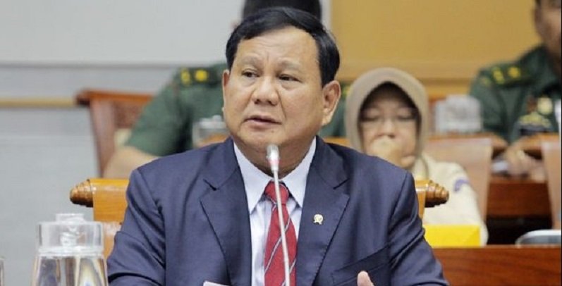 Menteri Pertahanan Prabowo Subianto/net