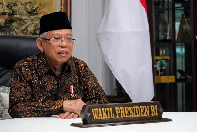 Wakil Presiden Republik Indonesia (RI) Maruf Amin