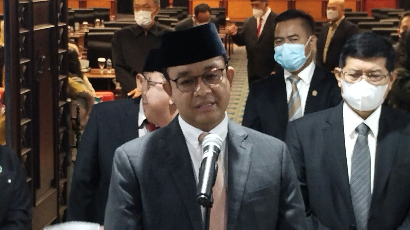 Gubernur DKI Jakarta Anies Baswedan (SinPo.id/Zikri)