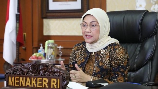 Menteri Ketenagakerjaan, Ida Fauziah. Foto:Istimewa