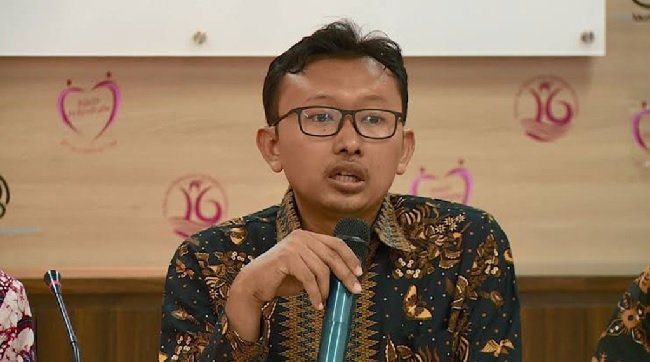 Ketua Umum Yayasan Lembaga Bantuan Hukum Indonesia (YLBHI) Muhammad Isnur