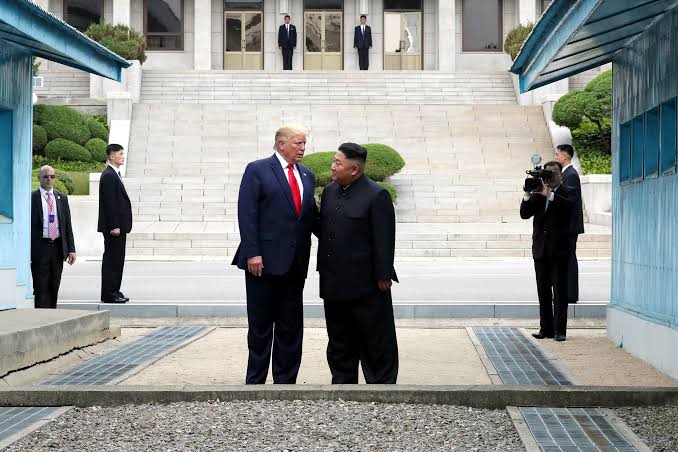 Kedekatan Donald Trump dan Kim Jong Un/Reuters
