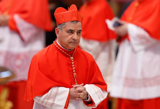 Kardinal Angelo Becciu, (SinPo.id/CNS Photo)