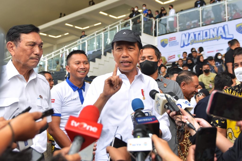 Jokowi Dorong Cabor Lakukan Pembinaan Sejak Usia Dini