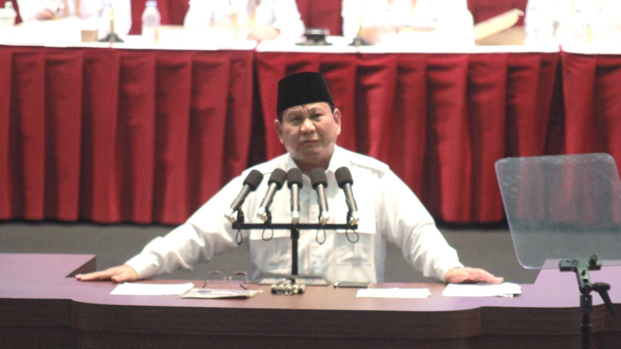 Menteri Pertahanan Prabowo Subianto/ SinPo.id/ Ashar SR
