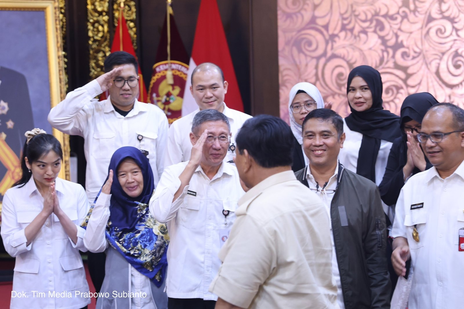 Pertemuan Prabowo dengan jajaran Unhan/Tim Media