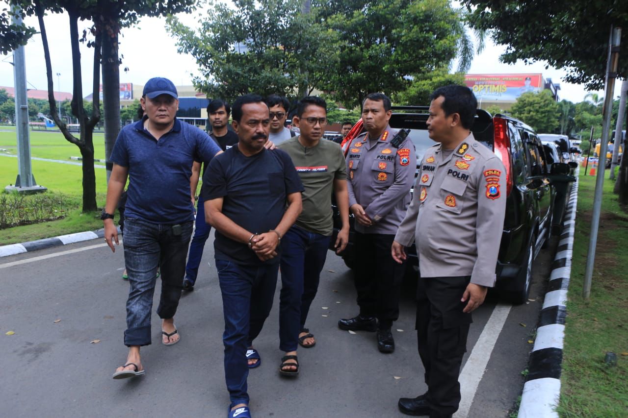 Unit Jatanras Direktorat Reserse Kriminal Umum (Dit Reskrimum) Polda Jawa Timur menangkap MSA