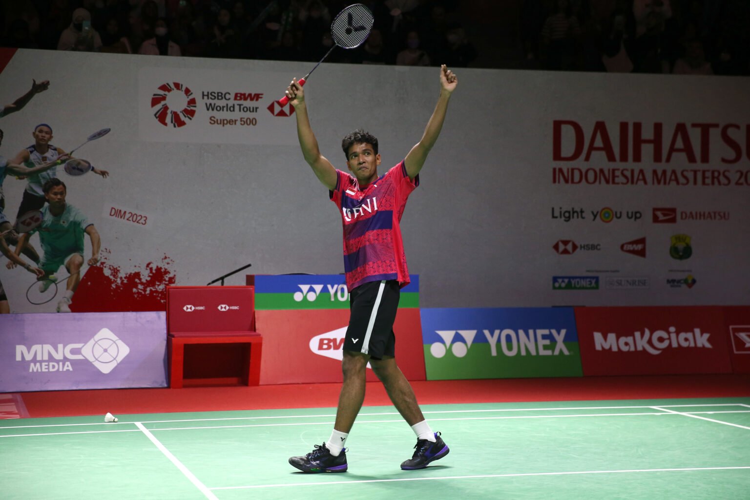 Pulangkan Juara Dunia 2021 di Indonesia Masters 2023, Chico Dukungan Istora Buat Semangat