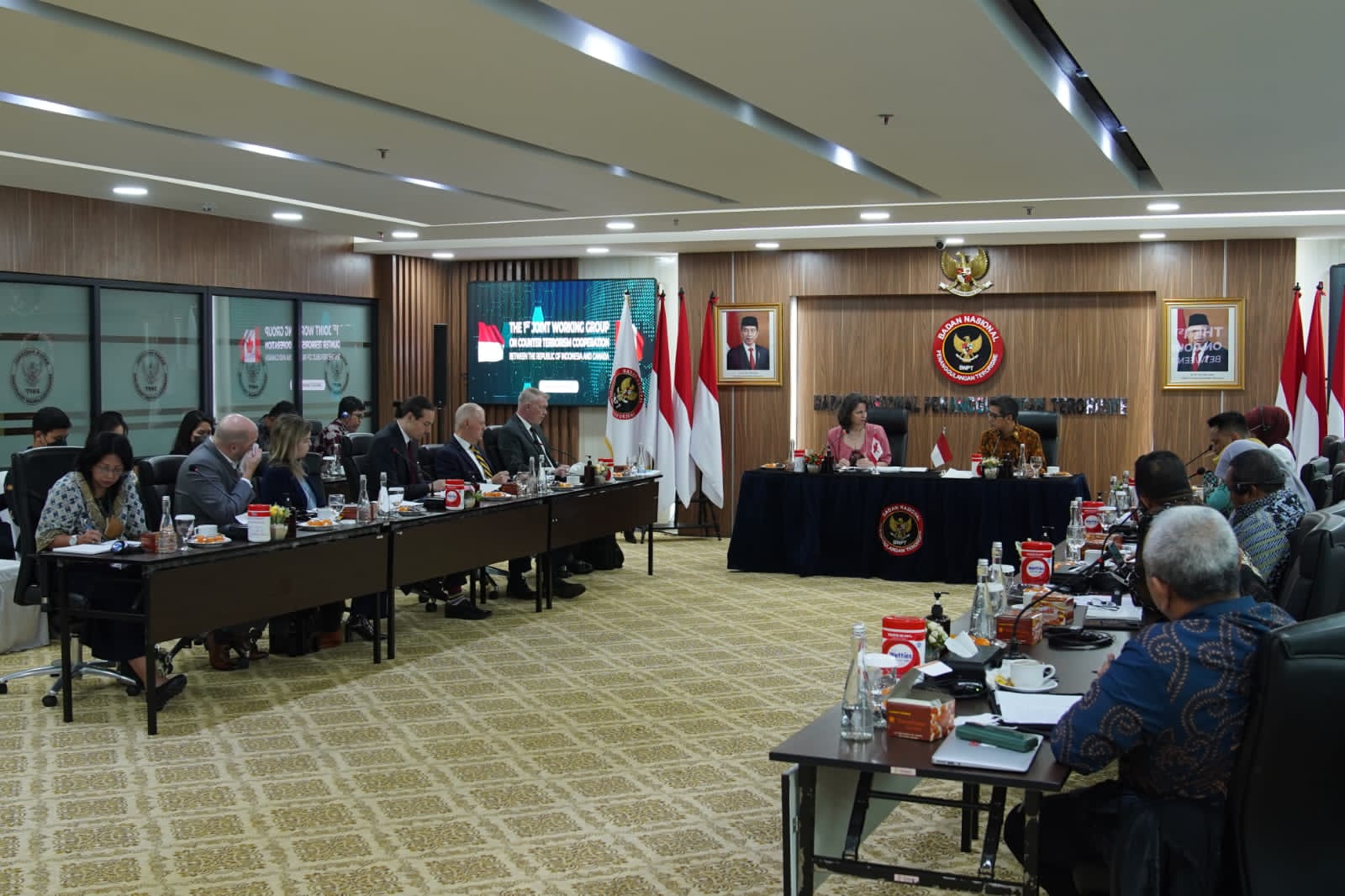 forum Joint Working Group (JWG) kerja sama penanggulangan terorisme Indonesia-Kanada