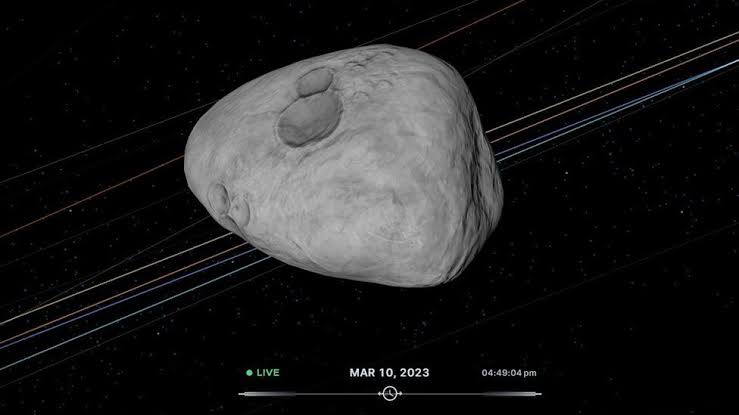 Ilustrasi asteroid (NASA)