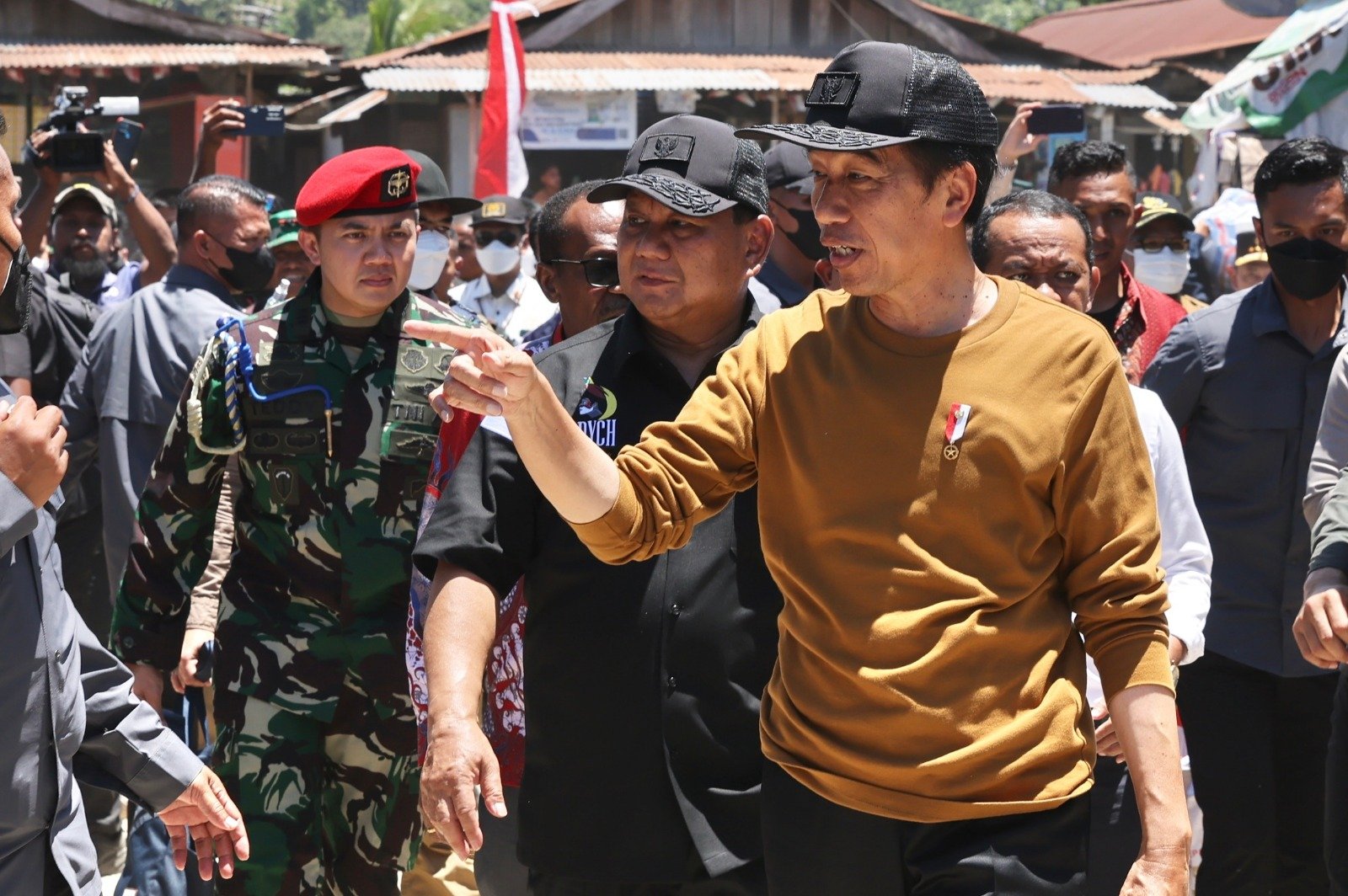 Kebersamaan Prabowo dan Jokowi/Tim Media