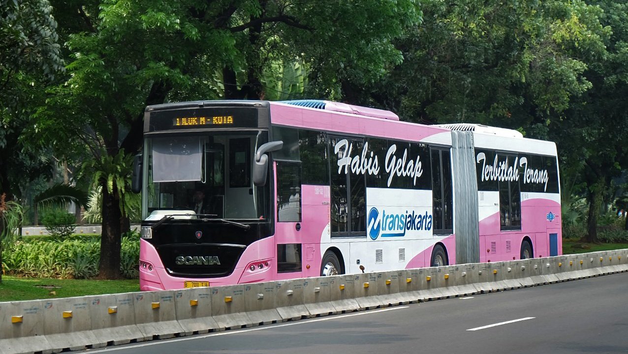 Bus TransJakarta khusus perempuan/ Dokumentasi Transjakarta