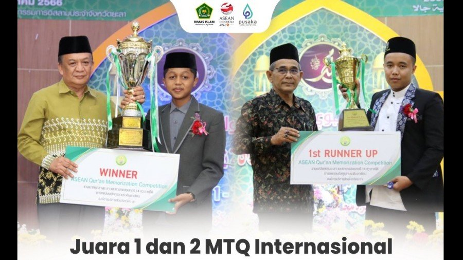 Dua hafidz Indonesia raih juara di thailand