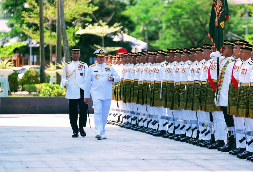Panglima TNI Laksmana Yudo Margono disambut Angkatan Tentara Malaysia/Puspen TNI
