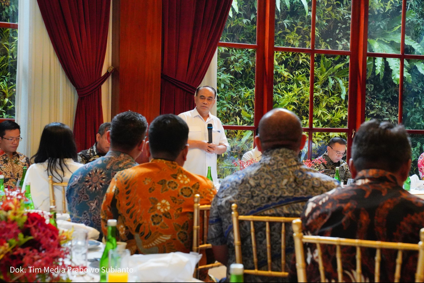 Ketua Umum DPP Projo sekaligus penanggung jawab Musra, Budi Arie Setiadi/SinPo.id/Tim Media Prabowo