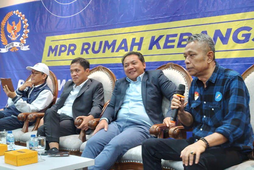 Diskusi Koordinatoriat Wartawan Parlemen (KWP) di gedung DPR RI, Jakarta/SinPo.id
