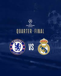 Chelsea vs Real Madrid (Twitter)