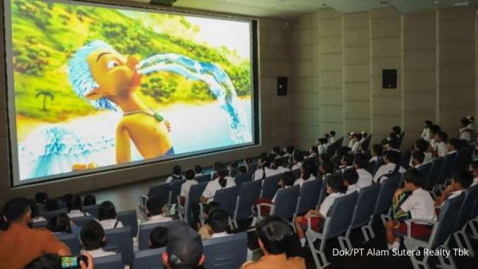 Film animasi “Petualangan Garuda Cilik” ditayangkan di acara Budaya Literasi di GWK Cultural Park.