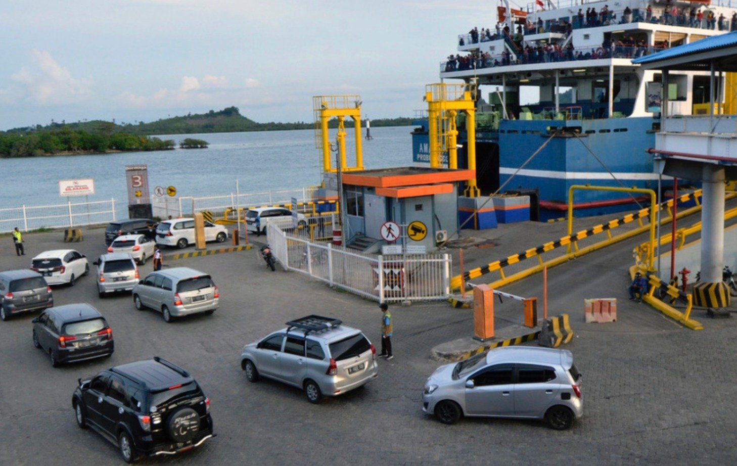 Pelabuhan Bakauheni, Lampung. (SinPo.id/Antara)