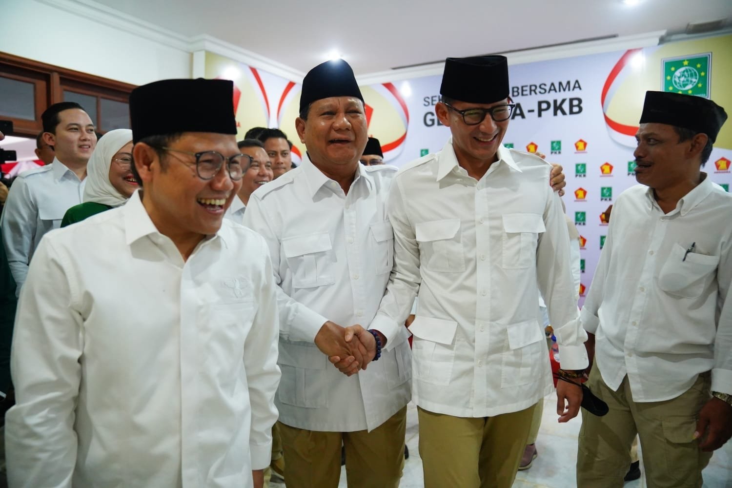 Kebersamaan Prabowo dan Sandiaga Uno/Tim Media
