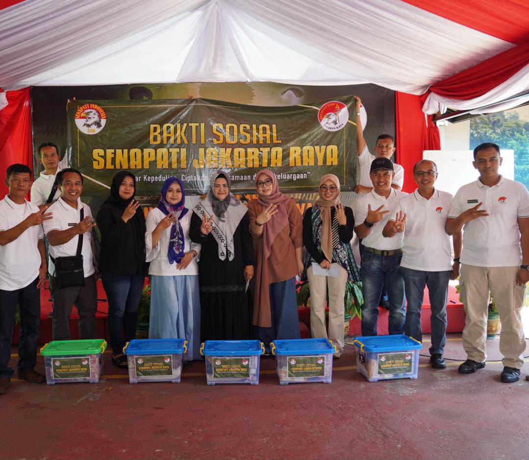Halal bihalal dan baksos Senapati Jakarta Raya (Sinpo.id/Pendam Jaya)
