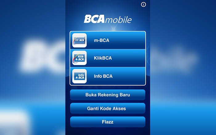 Aplikasi M Banking BCA (Sinpo.id/Bisnis.com)