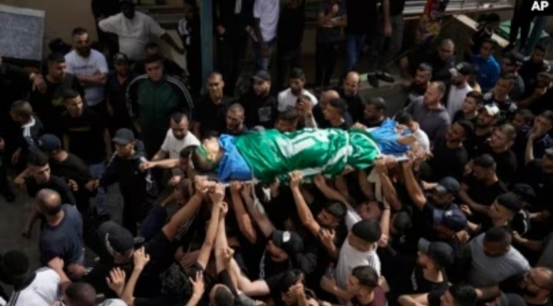 Warga Palestina korban penembakan pasukan Israel (Sinpo.id/AP)