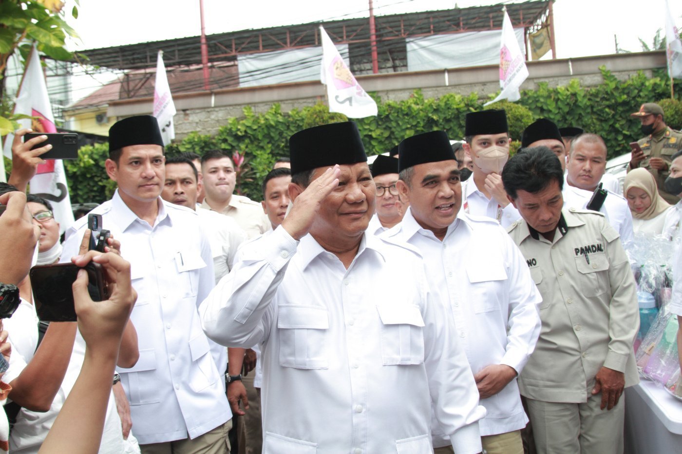 Ketua Umum Partai Gerindra Prabowo Subianto (SinPo.id/ Ashar)