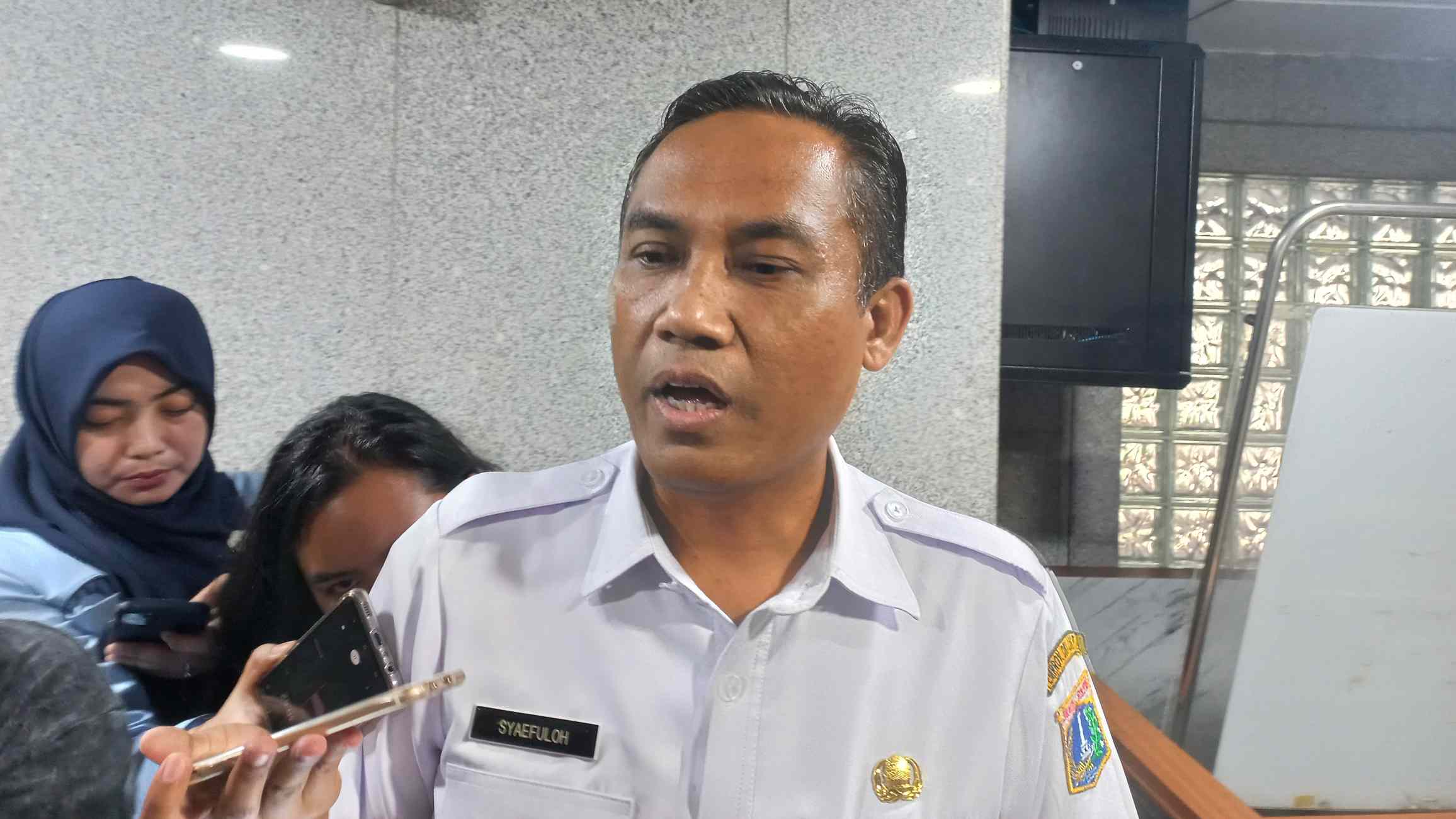 Inspektur DKI Jakarta Syaefuloh (SinPo.id/ Khaerul Anam)
