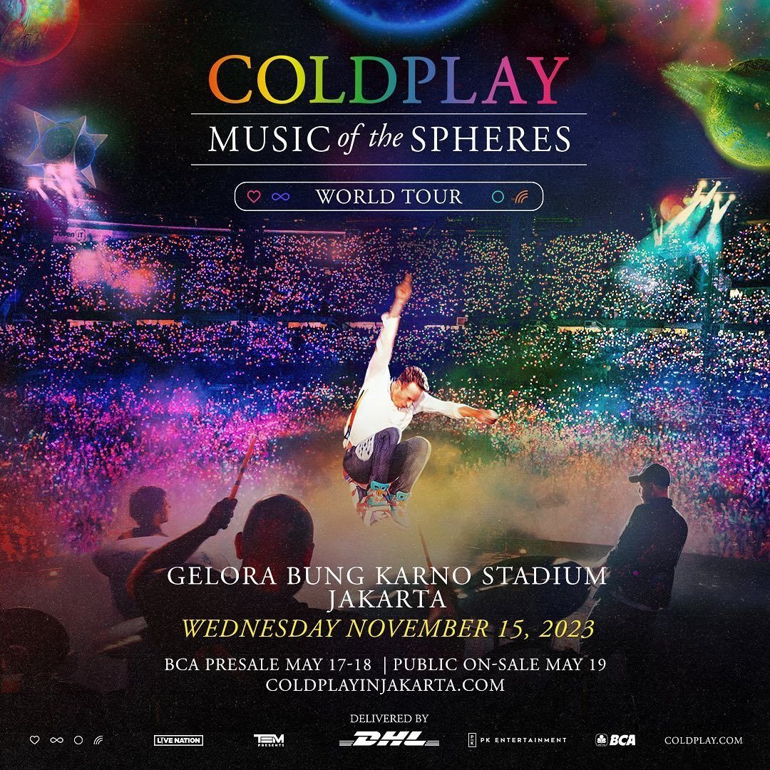 Konser Coldplay (istimewa)