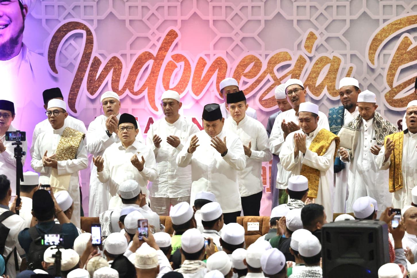 Halal bihalal Prabowo bersama Habib Jindan dan Habib Nabil (Sinpo.id/Tim Media)