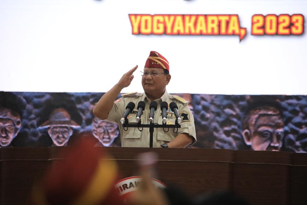 Prabowo Subianto mendapat dukungan dari para Purnawirawan TNI-Polri/Sinpo.id/Tim Media