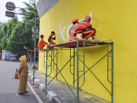 Mural (TP Moan Simanjuntak - Beritajakarta.id)