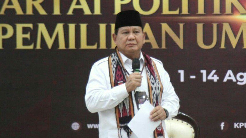Prabowo Subianto (SinPo.id/ Ashar)