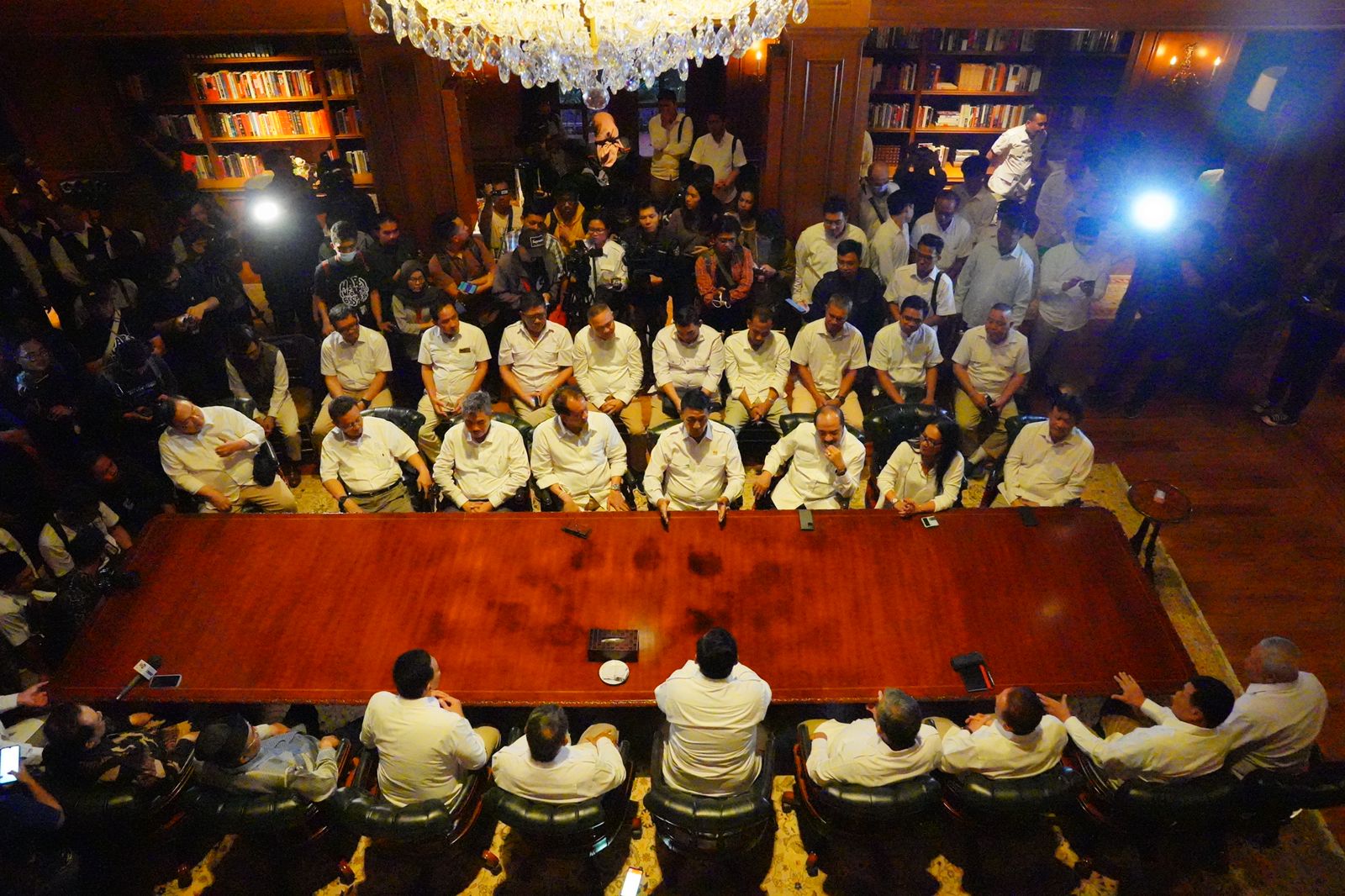 Pertemuan Prabowo dan Wiranto/Sinpo.id