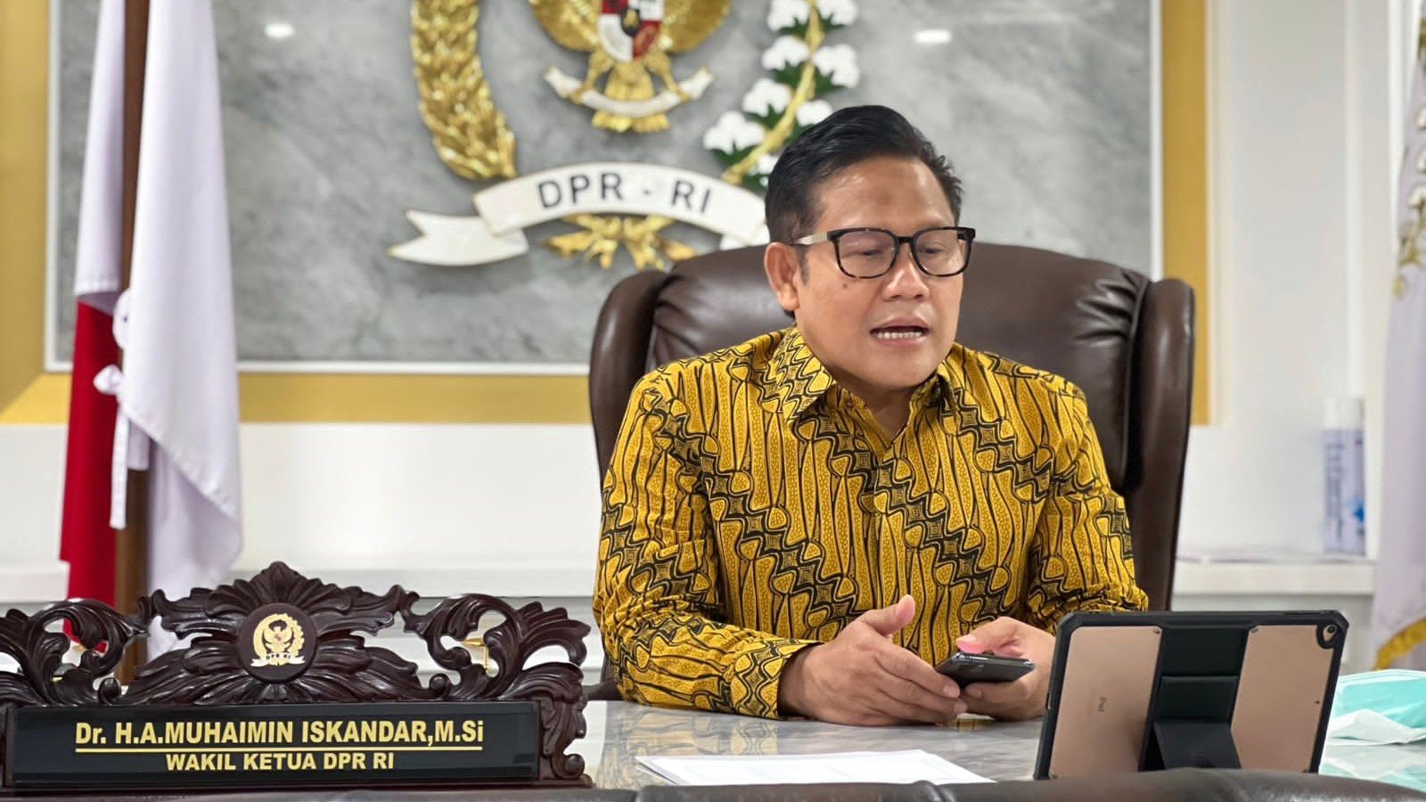Wakil Ketua DPR RI Muhaimin Iskandar (SinPo.id/ Tim Media)