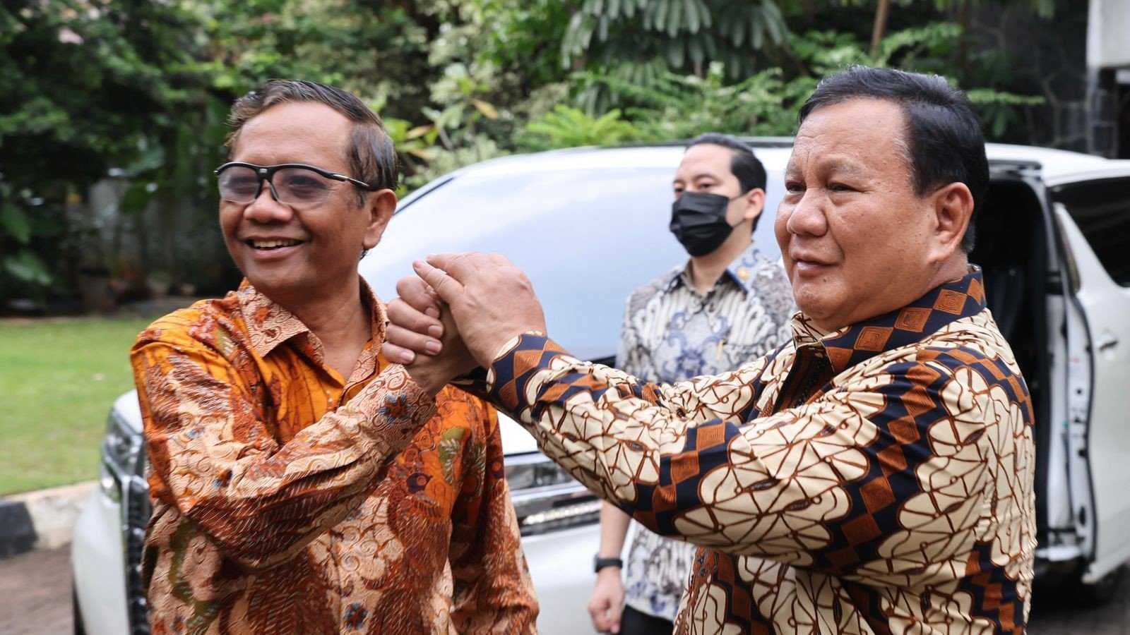 Kebersamaan Prabowo dengan Mahfud MD (Sinpo.id/Tim Media)
