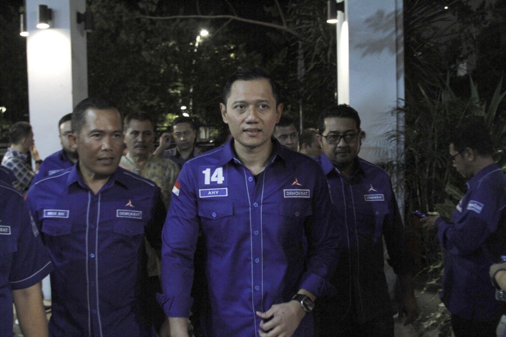 Ketua Umum (Ketum) Partai Demokrat, Agus Harimurti Yudhoyono (AHY). (Ashar/SinPo.id)