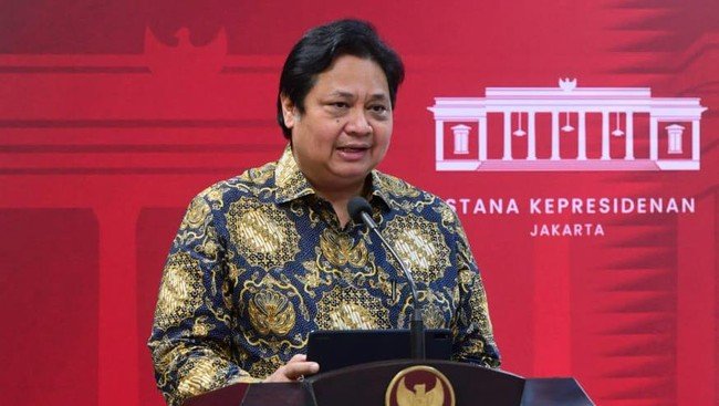 Menko Perekonomian Airlangga Hartarto. (SinPo.id/Biro Pers Sekretariat Presiden)