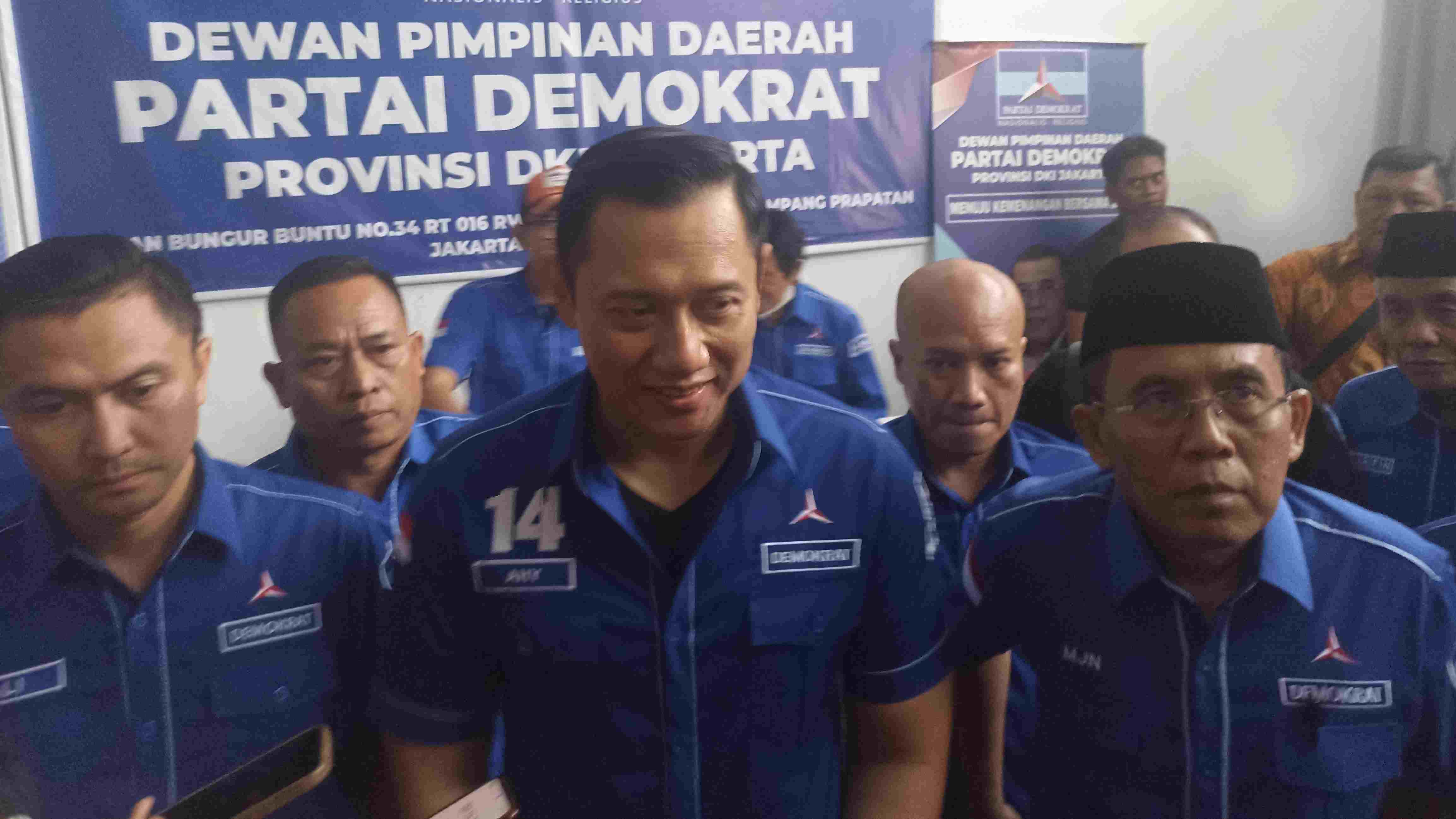 Ketua Umum Partai Demokrat Agus Harimurti Yudhoyono (SinPo.id/ Sigit Nuryadin)