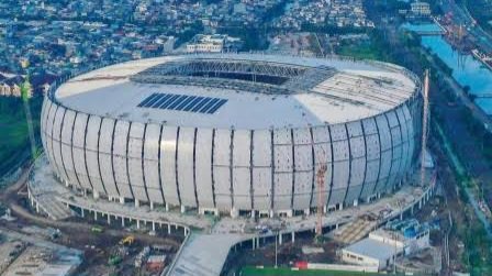 olemik Jakarta International Stadium (JIS) (SinPo.id/ Pemprov DKI Jakarta)