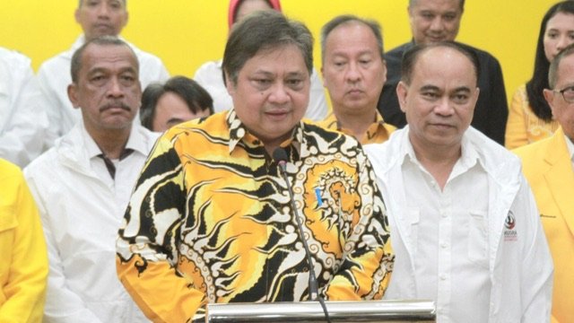 Ketua Umum Partai Golkar Airlangga Hartarto/SinPo.id/Ashar SR