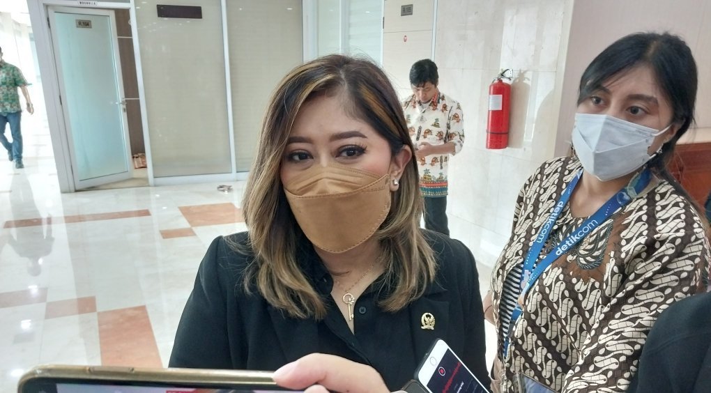 Ketua Komisi I DPR RI, Meutya Hafid (SinPo.id/ Galuh Ratnatika)