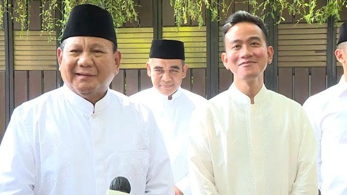 Potret kebersamaan Gibran dan Prabowo (Sinpo.id/Tim Media)