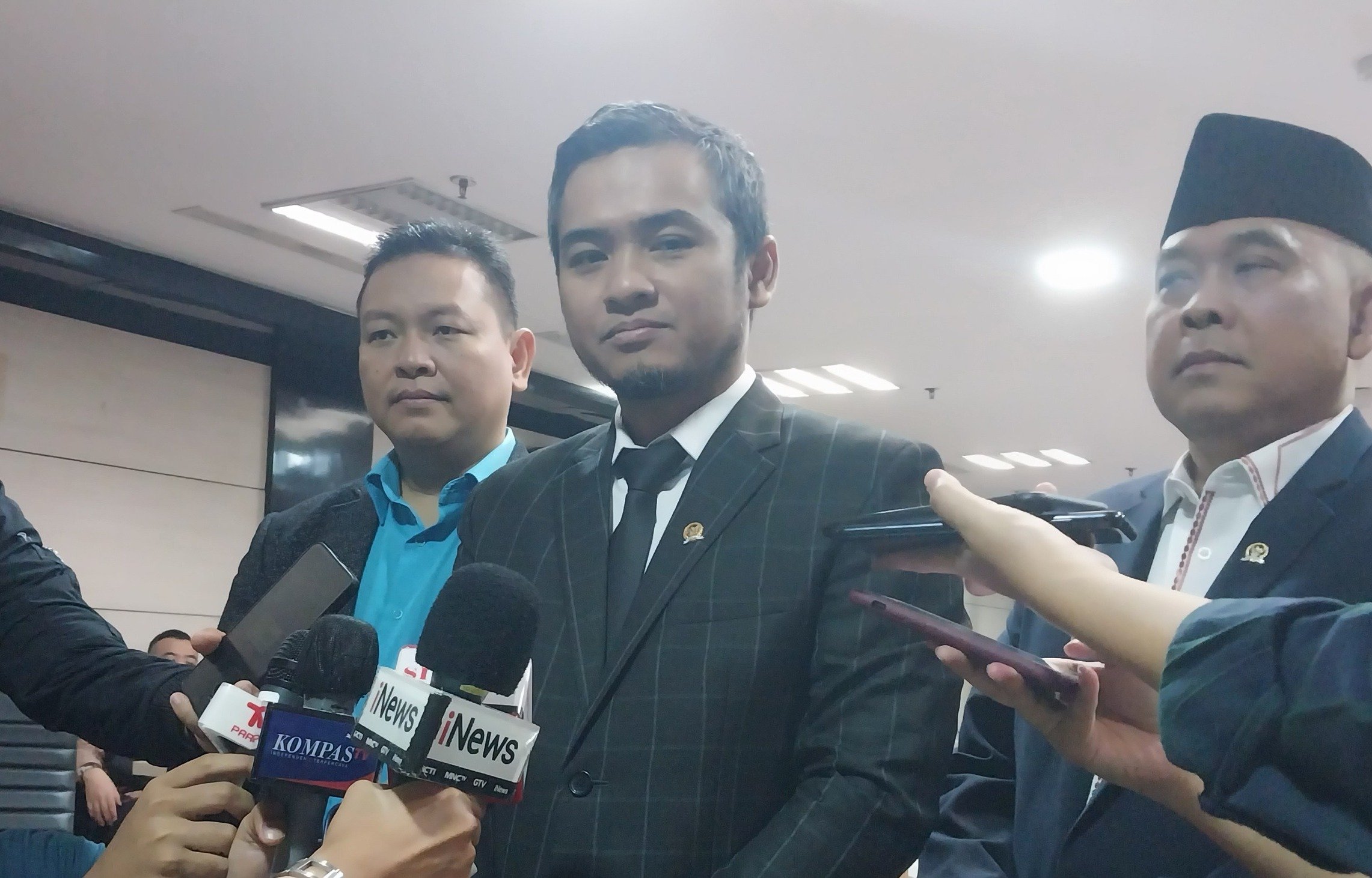 Anggota DPR RI dari Fraksi Partai Gerindra Imron Amin. (SinPo.id/Galuh Ratnatika)