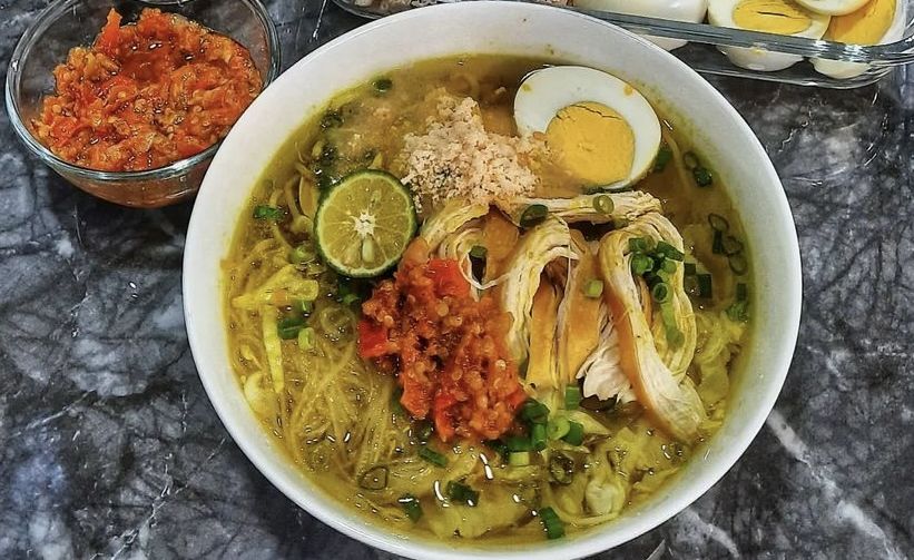 Soto Lamongan. (SinPo.id/Tangkap layar Instagram @christina_leny)