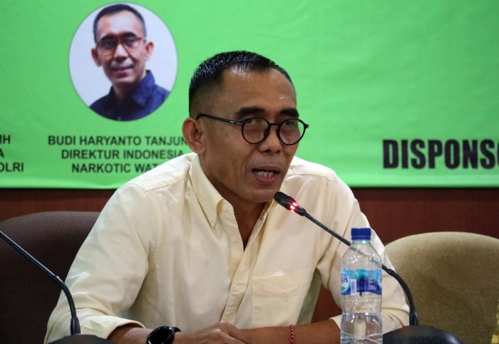 Direktur Indonesia Narcotic Watch (INW) Budi Tanjung