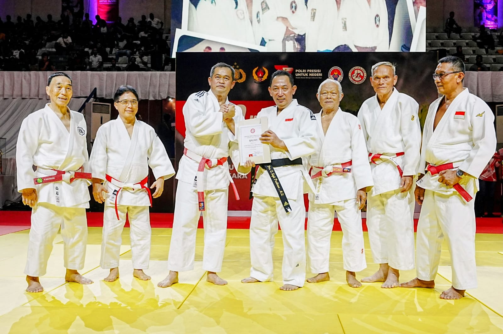 Kejuaraan Judo Kapolri Cup (Sinpo.id/Div Humas Polri)