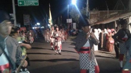 Kirab budaya Bantul (SinPo.id/ Dok. Kalurahan Bangunjiwo)